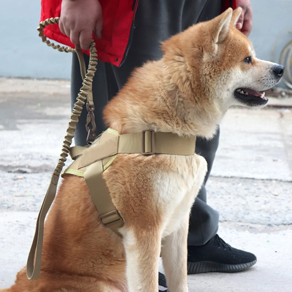 Chaleco táctico para perros mostrando el forro interior