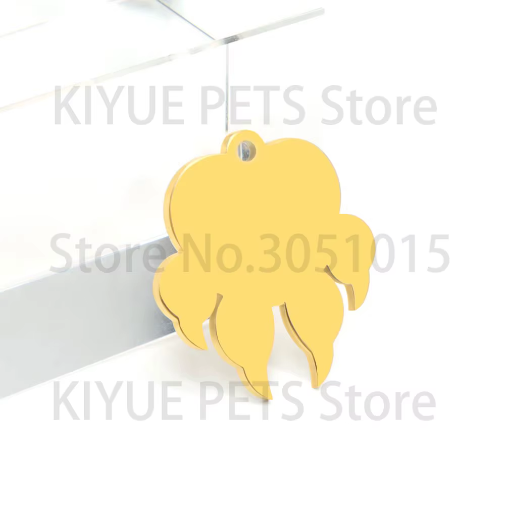 Placa identificativa de acero inoxidable para perros y gatos - imagen 3