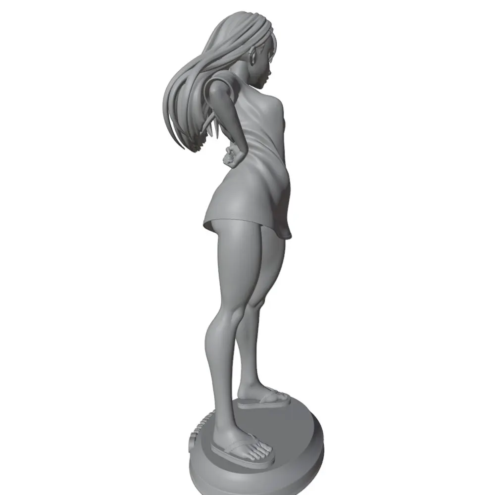 Figura resina GK 1/24 – Modelo 75mm sin ensamblar ni pintar - imagen 3