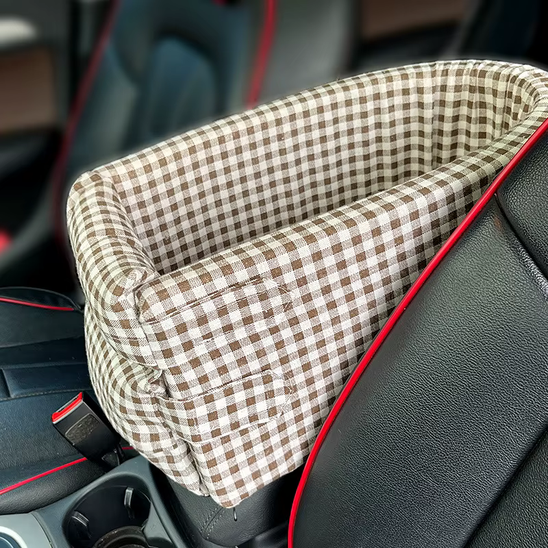 Cama nido universal para gatos y perros pequeños en coche y viaje - imagen 4