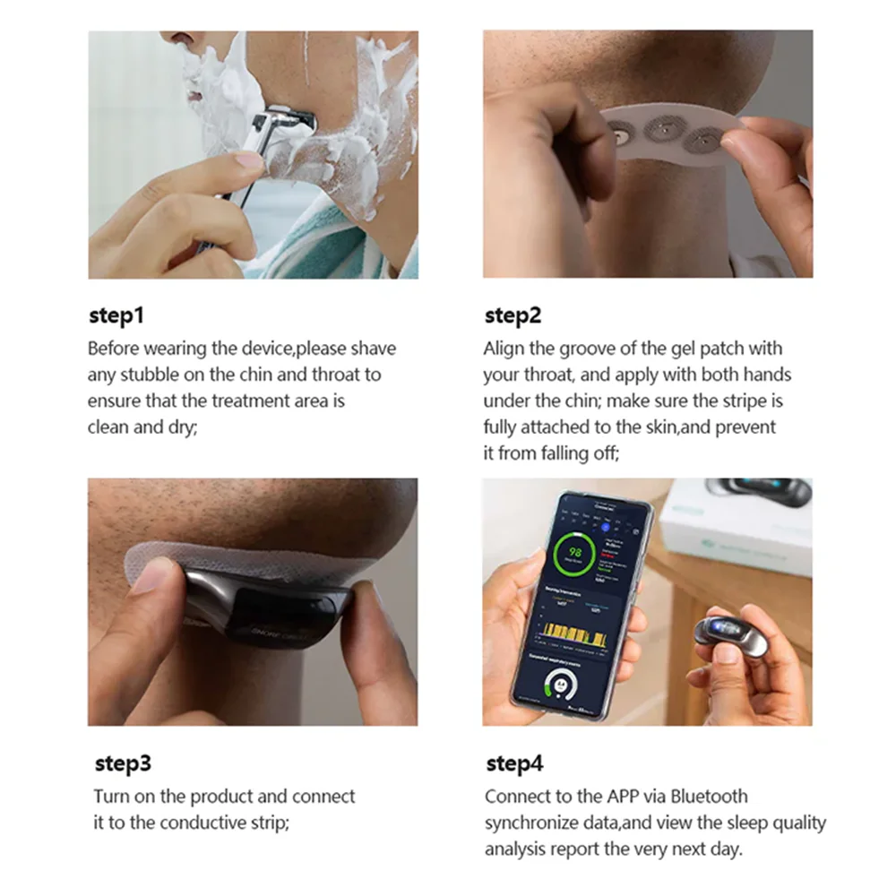 Parche magnético para dispositivo anti-ronquidos – Snore Circle YA4600 - imagen 4