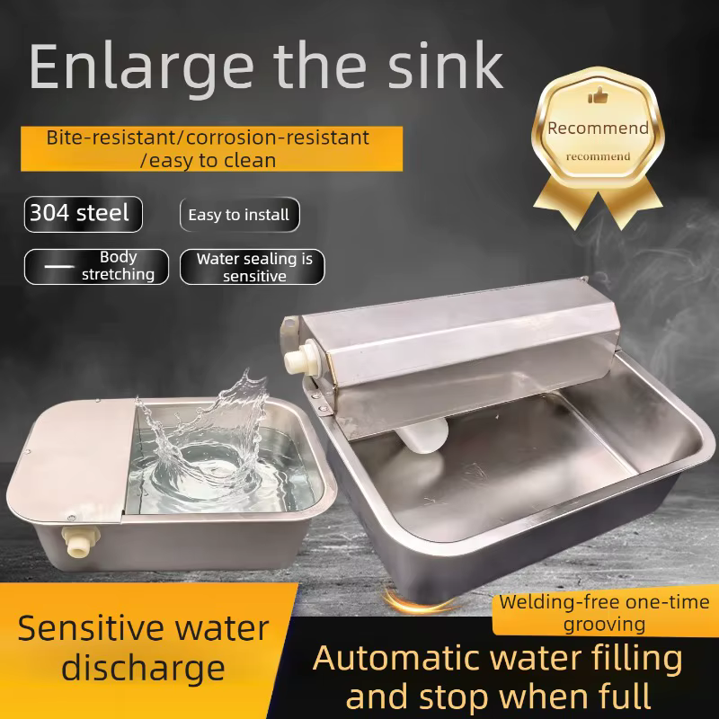 Dispensador de agua automático de acero para gatos y perros - imagen 3