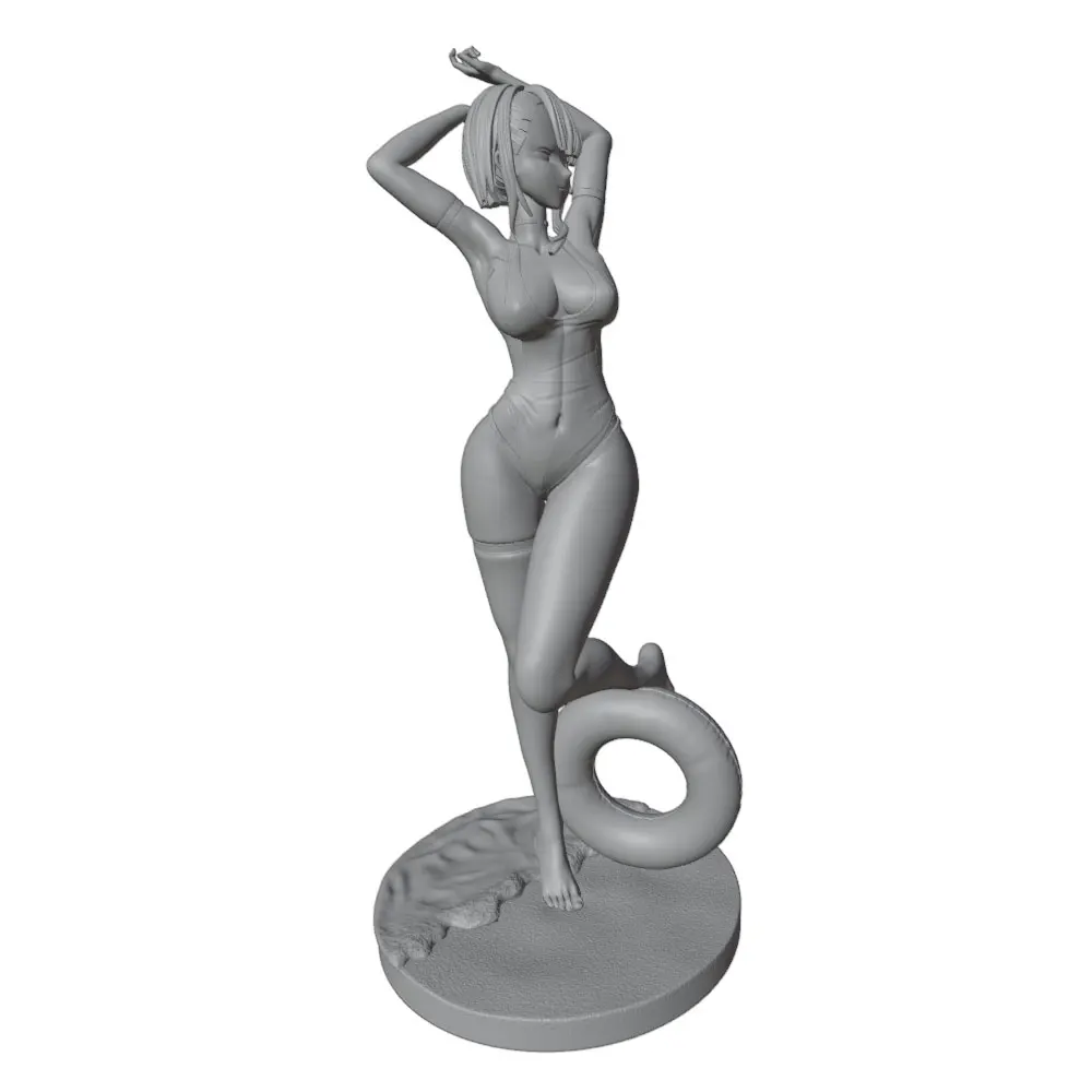 Figura Resina Sexy 1/24 Kit Miniatura GK Sin Montar 75mm