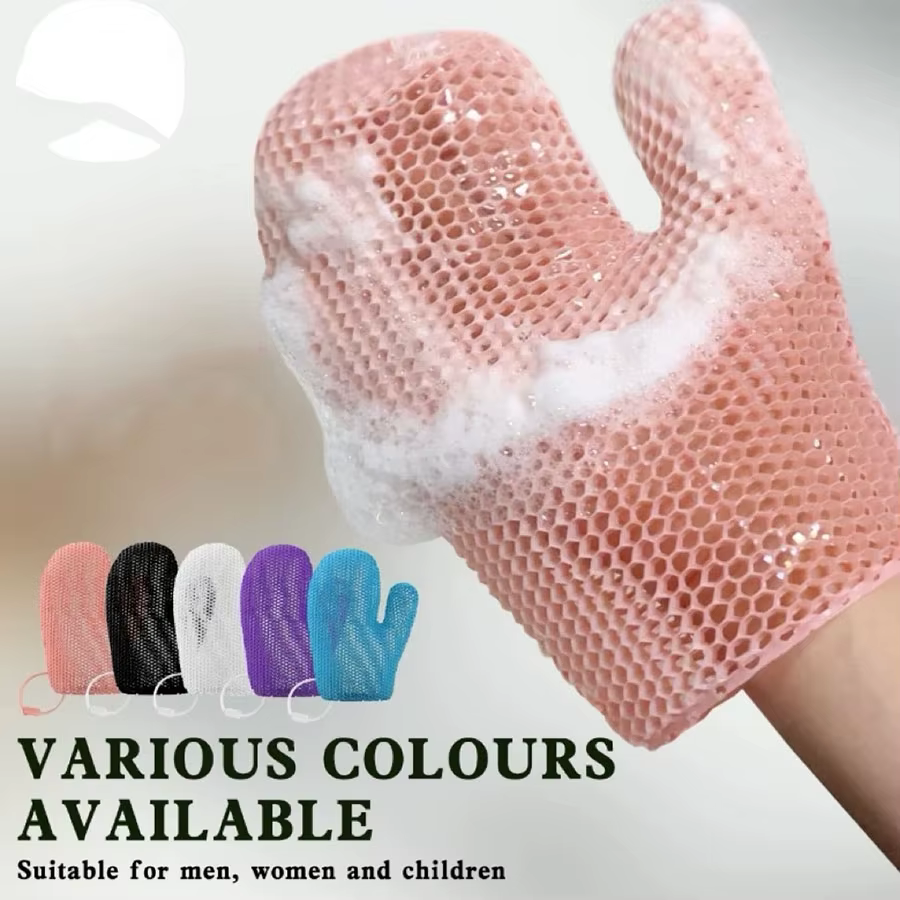 Guante de baño exfoliante antibacteriano para gatos y perros - imagen 4
