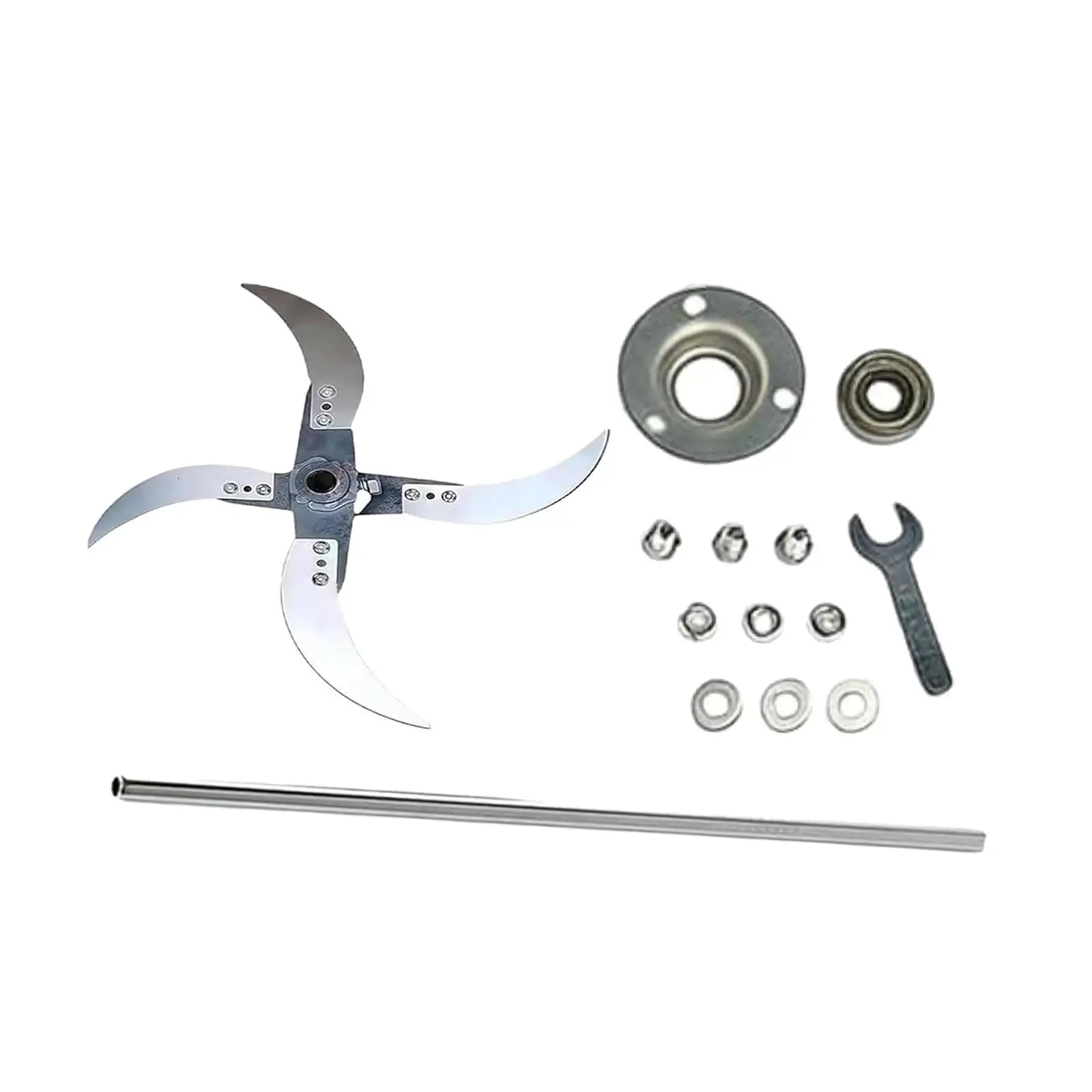 Household Farming Grass Shredder Knife Blades Farm Tool Efficient for Landscapers Sturdy Vegetable Shredder Set Chopping Blades