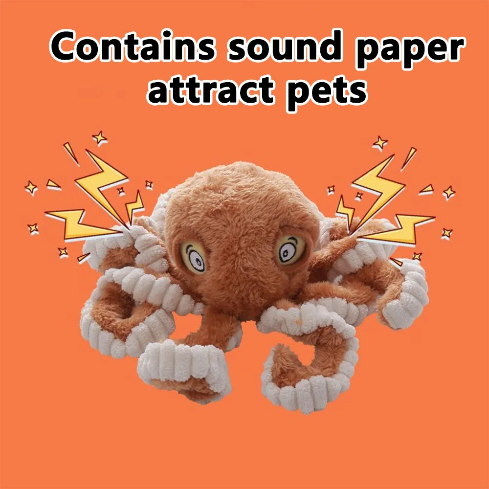 Pulpo interactivo - variedad de mordidas