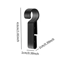 Clip Ajustable para Linterna Frontal y Casco de Seguridad