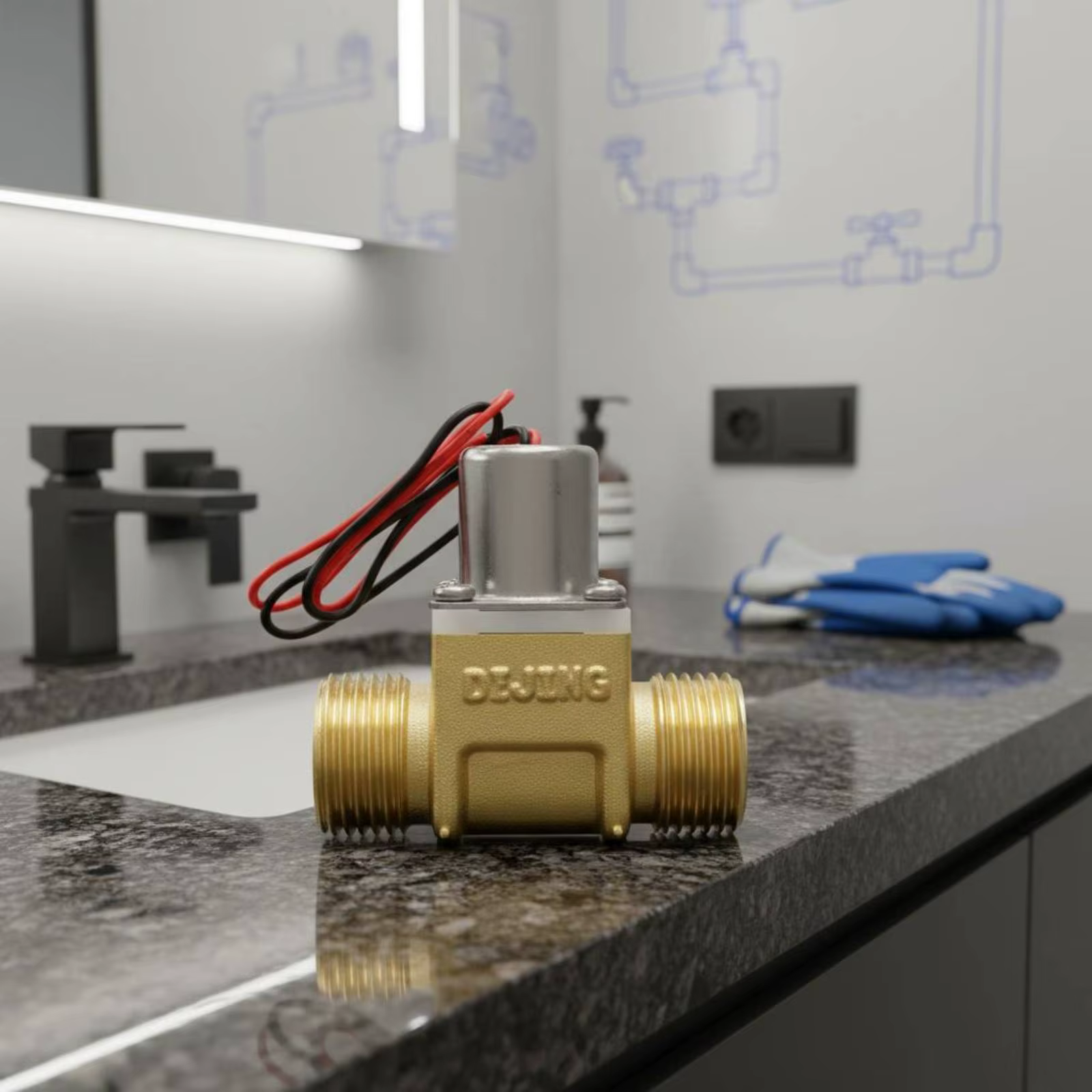 Bebedero de grifo con sensor para gatos y perros – Automático - imagen 5
