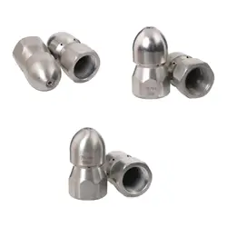 Boquilla Giratoria Acero Inoxidable G1/2 para Limpieza de Tuberías