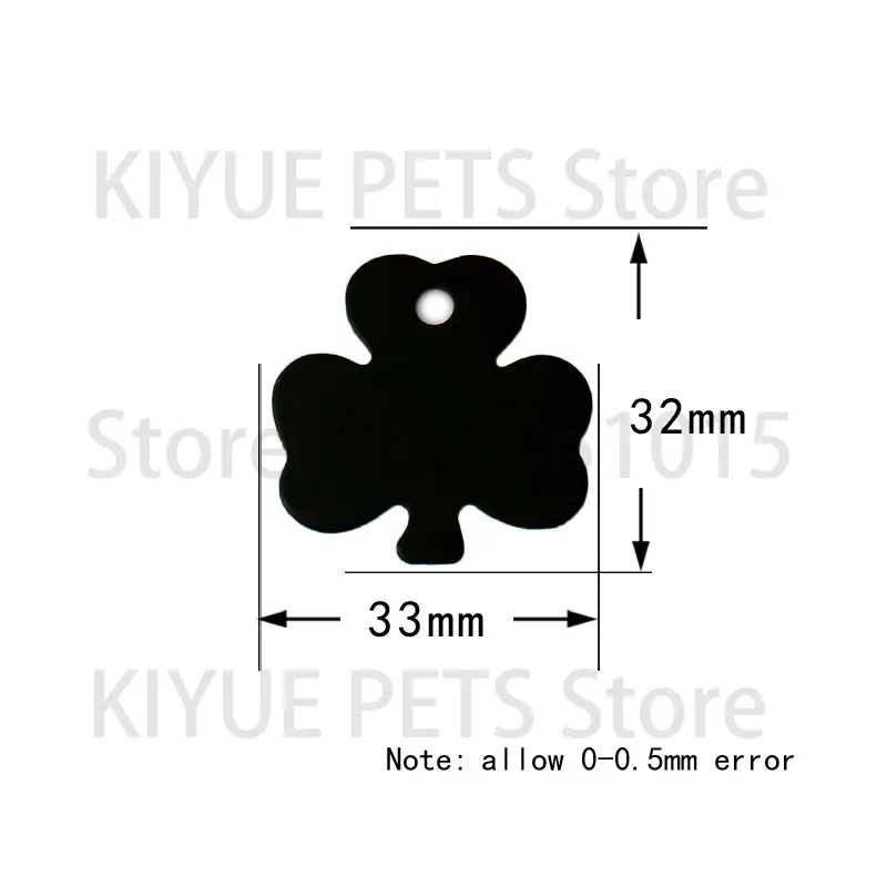 Placas personalizables para collares de perros