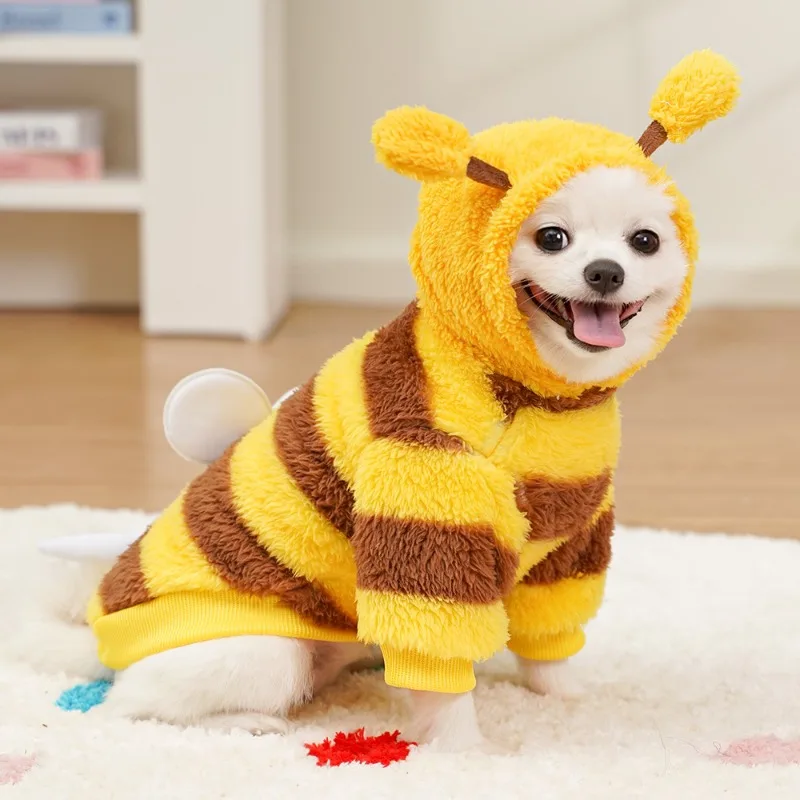 Disfraz de Abeja para Perro – Traje Cálido para Fiestas - imagen 3