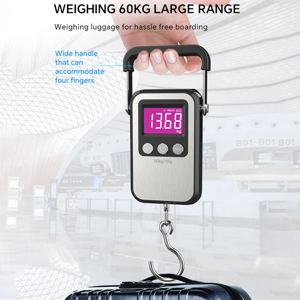 Báscula colgante digital para gatos y perros – Con pantalla - imagen 5