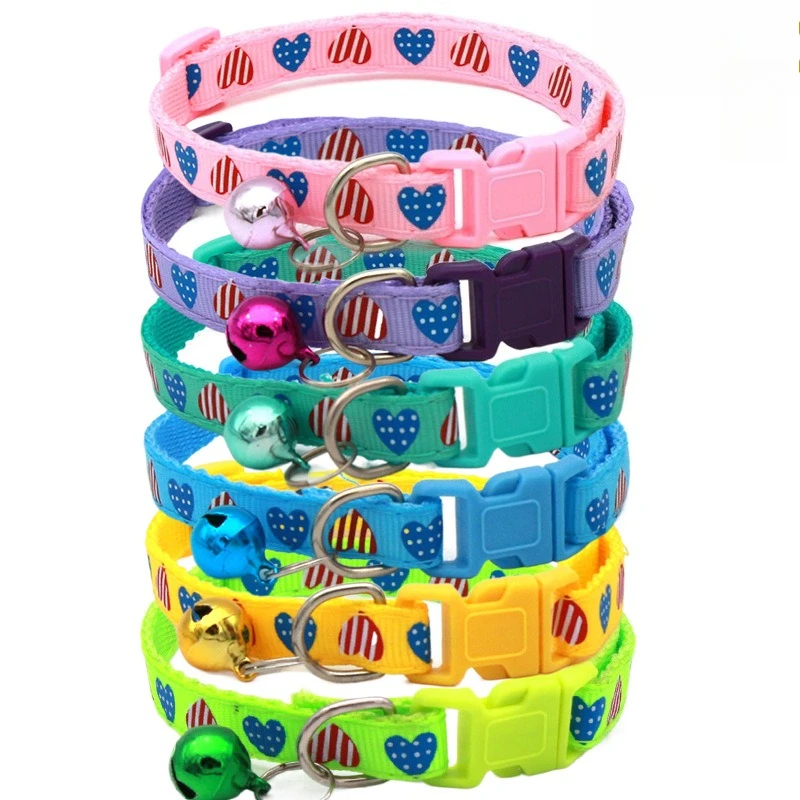 Collar con campana ajustable para gatos y perros – seguro