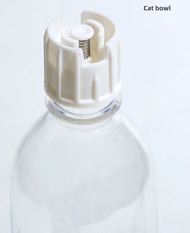 Protector de cuello y cuencos en uso