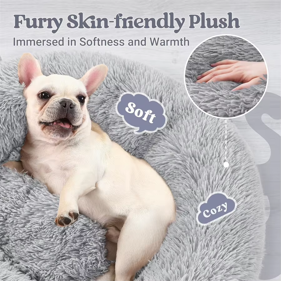 Cama nido lavable para perros y gatos pequeños, medianos - imagen 5