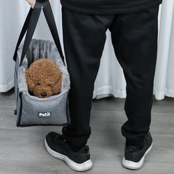 Cojín Transportín para Gatos y Perros Pequeños – Asiento Coche Consola Central