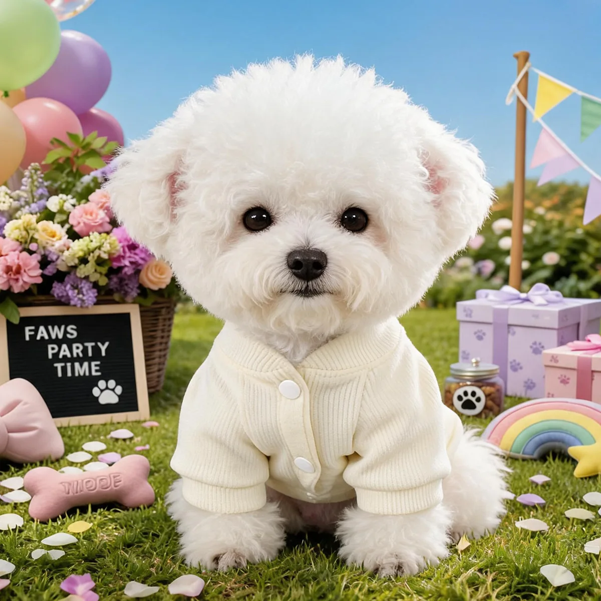 Sudadera con Capucha y Osito de Peluche para Perro Pequeño - imagen 5