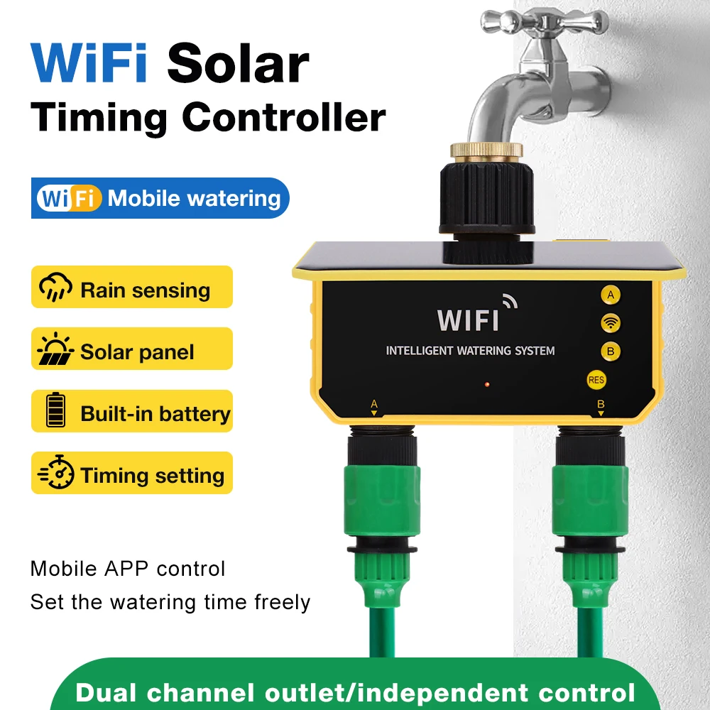 Temporizador solar JUANJUAN – vista frontal