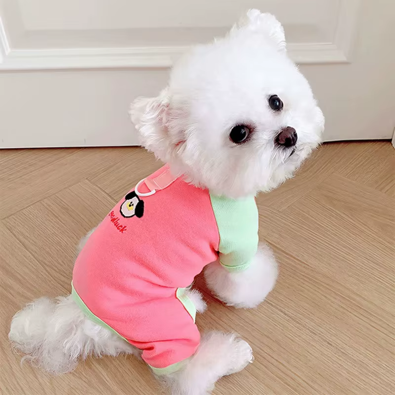 Mono pijama 4 patas estampado para perros y gatos – Cálido - imagen 2