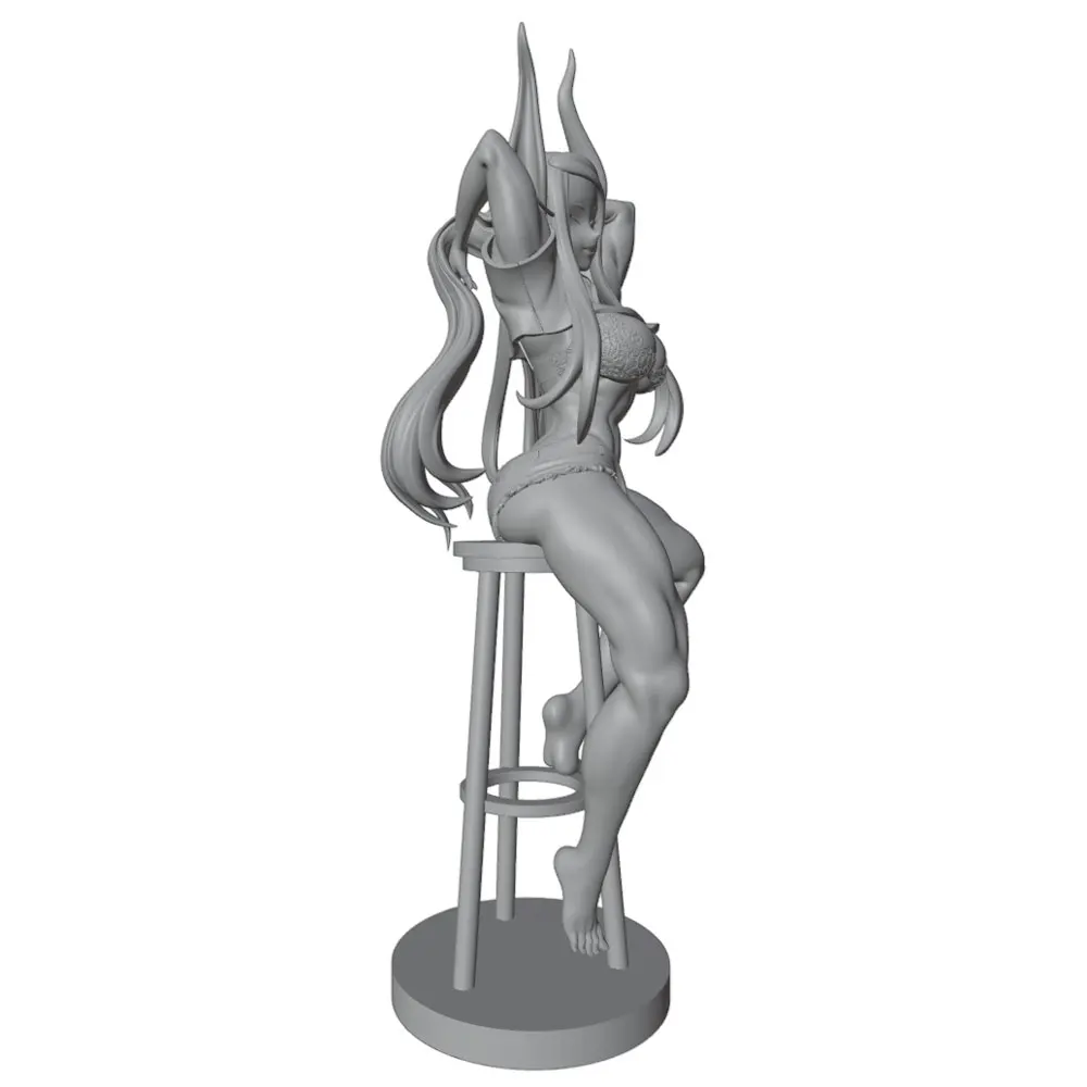 Miniatura de mujer sexy en resina para pintar – Modelo sin montar