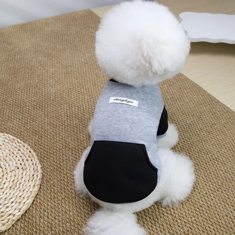 Sudadera cálida con capucha para perros pequeños y medianos - imagen 3