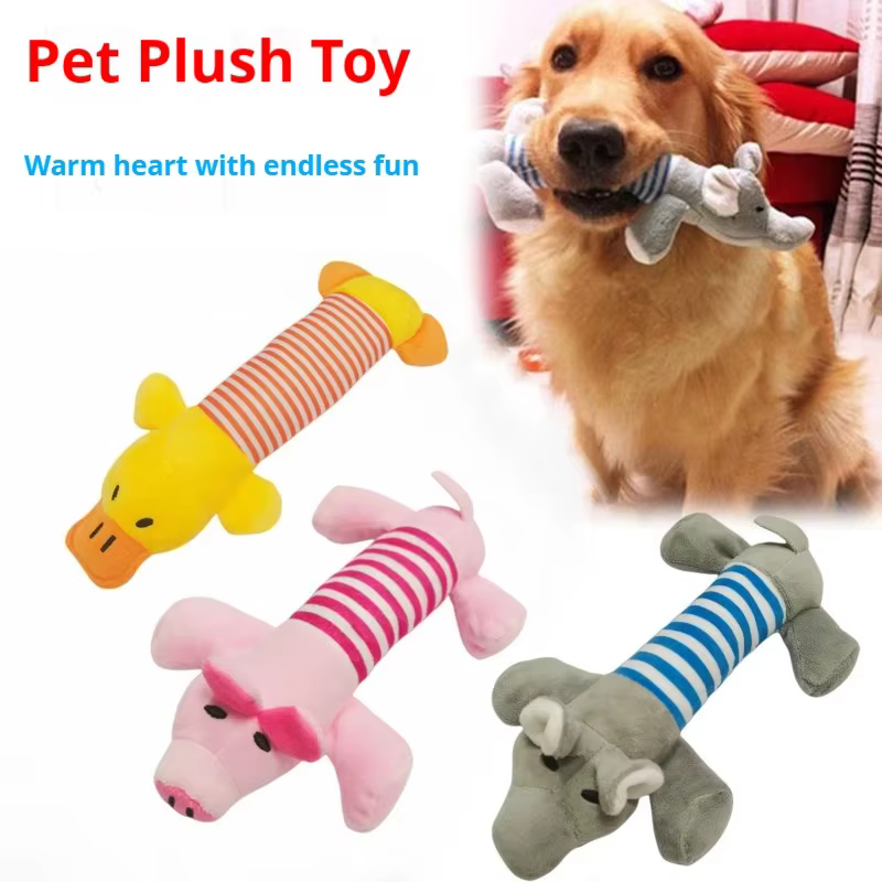 Juguete de peluche chirriante para gato