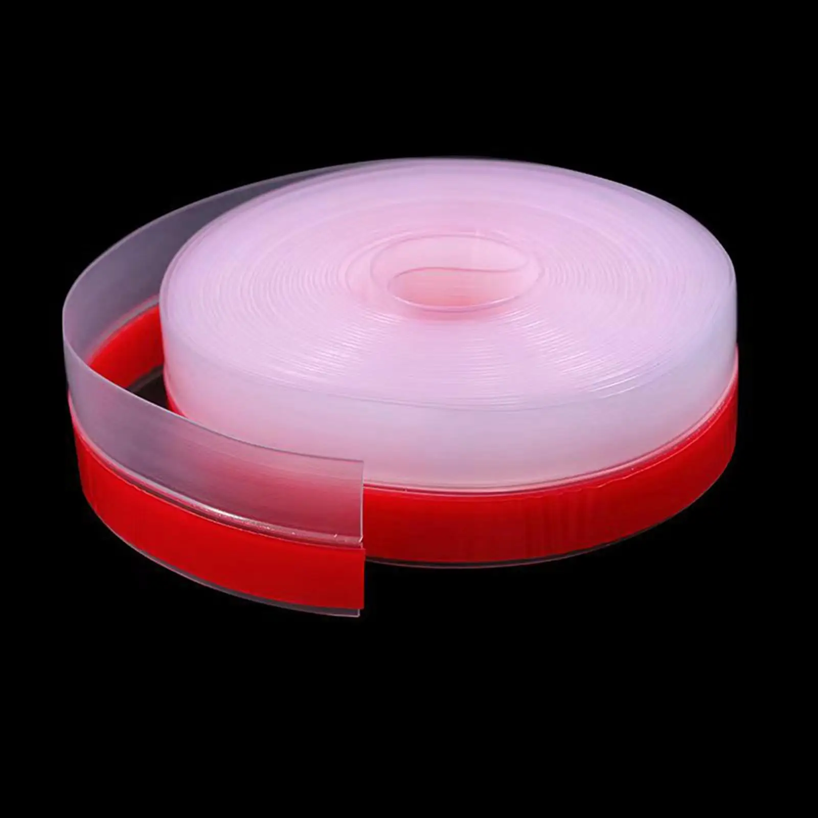 Protector de riel guía para sierra circular, tira de repuesto de 5m, cinta de sellado de goma roja versátil para umbrales y ventanas