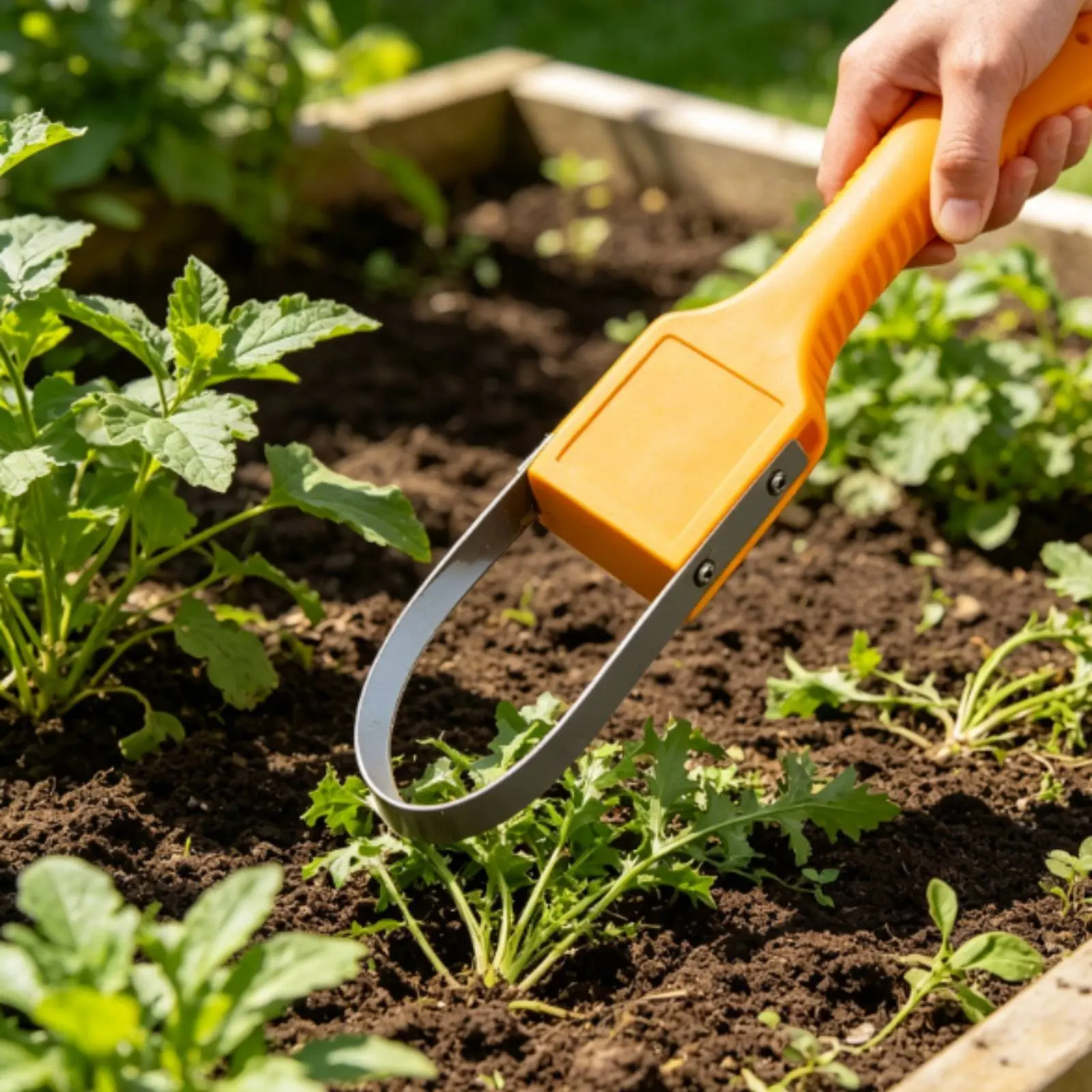 Desmalezador manual portátil con mango ergonómico para jardín - imagen 2