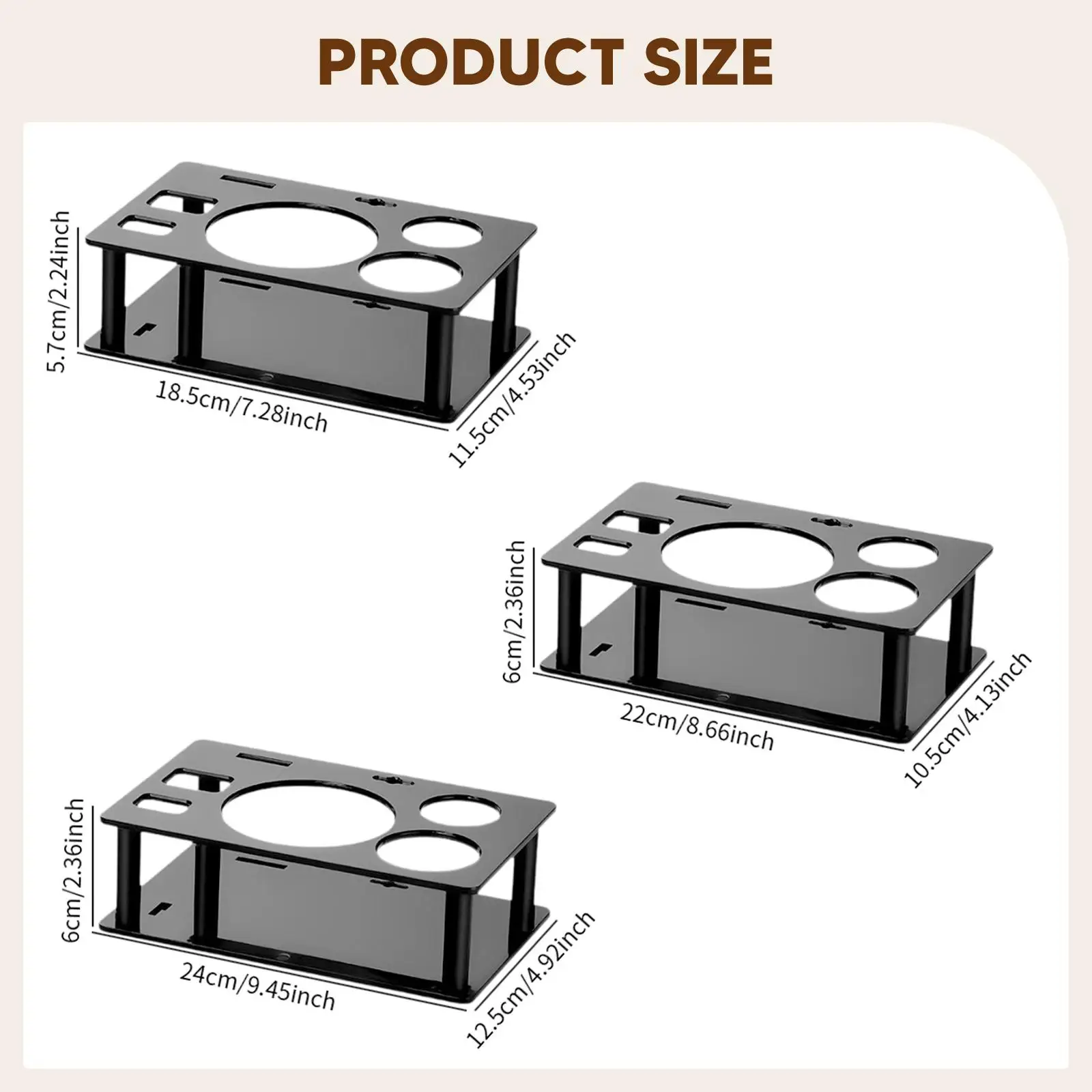 PortaCoctelera Profesional – Soporte Organizador para Barra