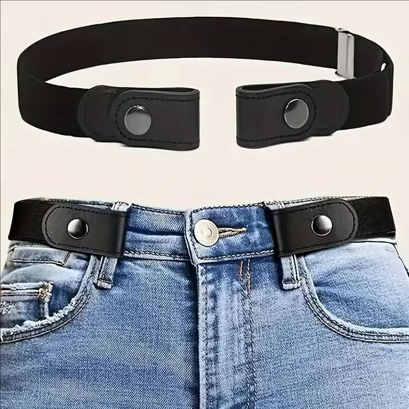 Cinturón sin hebilla en uso