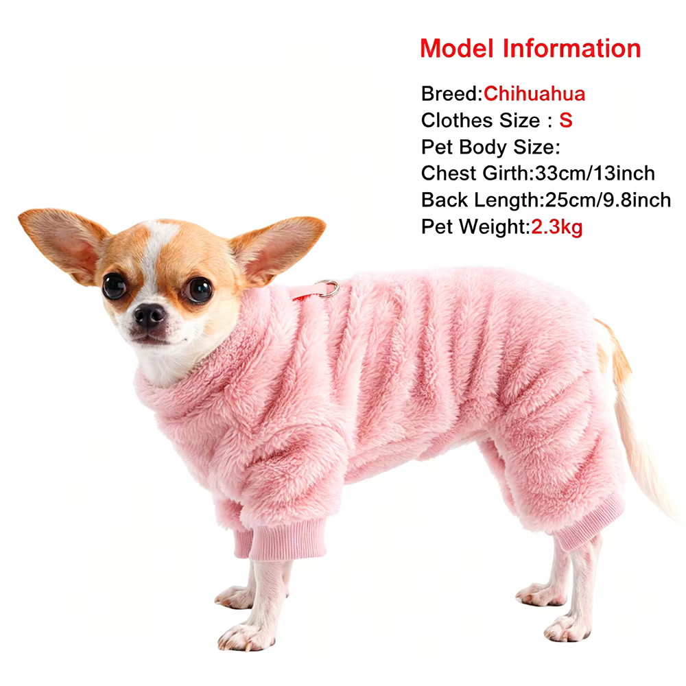 Abrigo polar para perros pequeños – Mono para Schnauzer y Pug - imagen 5