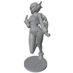 Figura decorativa DIY para gatos y perros, miniatura 3D gris