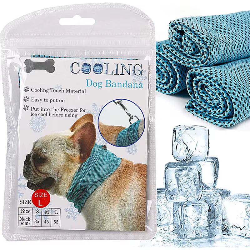 Bandana refrescante para perro – Collar contra el golpe de calor
