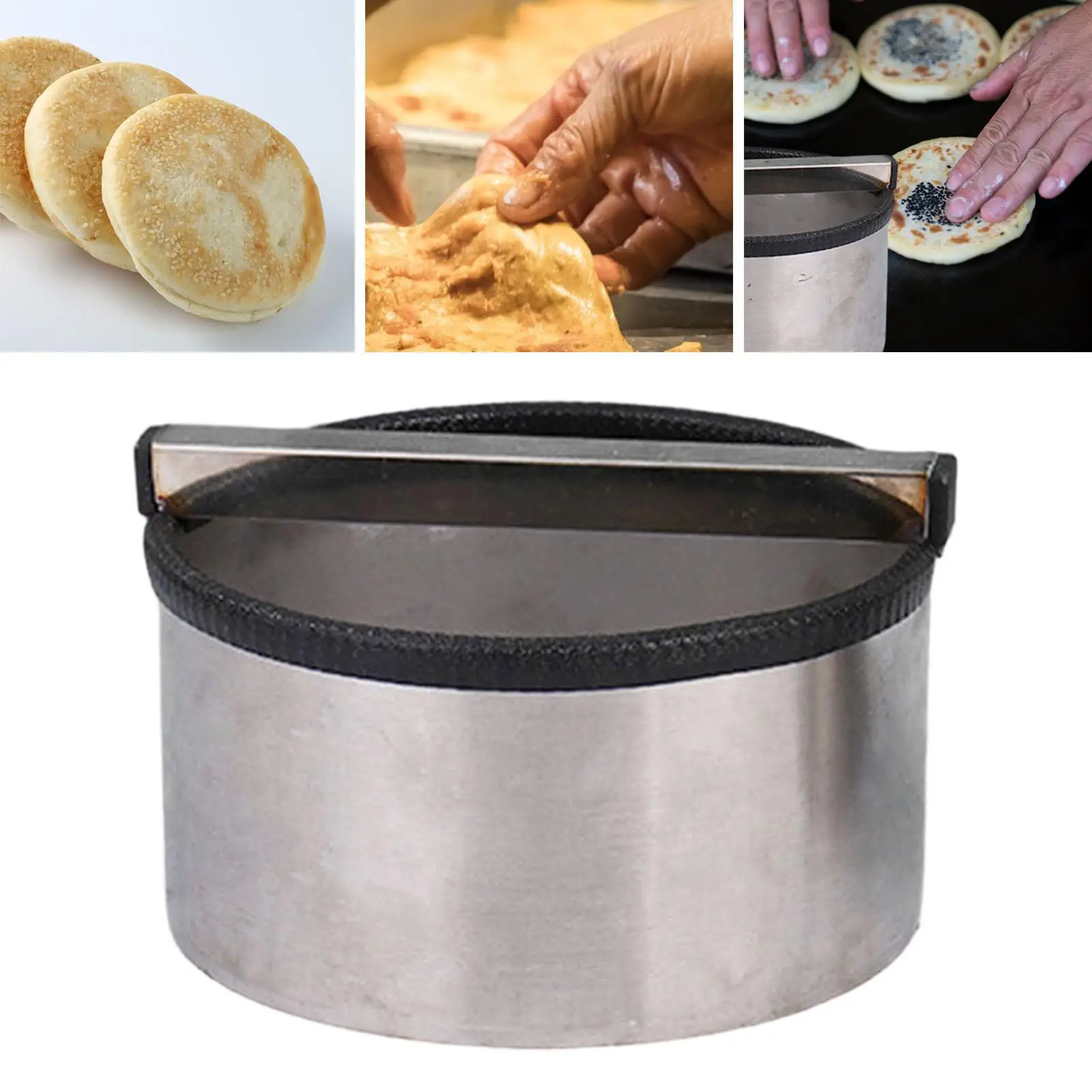 Cortador de donuts de acero inoxidable para repostería - imagen 3