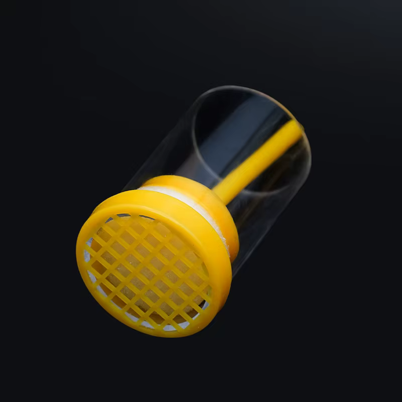 Detalle del mecanismo de émbolo suave