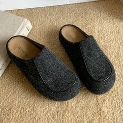 Zapatillas confort antideslizantes mujer suela gruesa