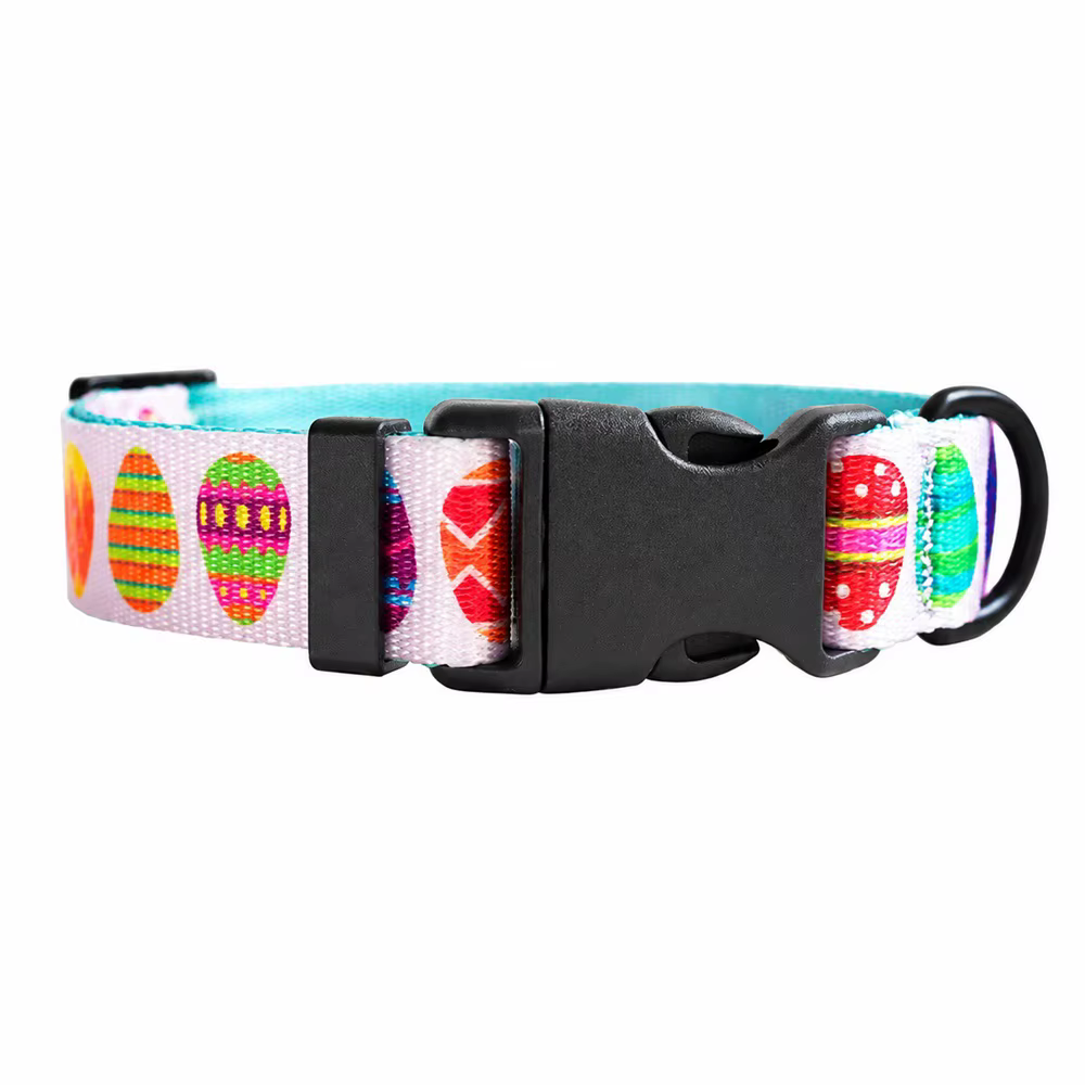 Collar ajustable con diseño navideño personalizado para perros pequeños y medianos