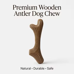 Juguete para la dentición de perros masticable resistente de madera