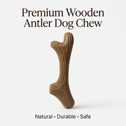 Juguete para la dentición de perros masticable resistente de madera