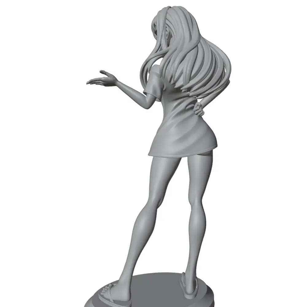 Figura resina GK 1/24 – Modelo 75mm sin ensamblar ni pintar - imagen 5