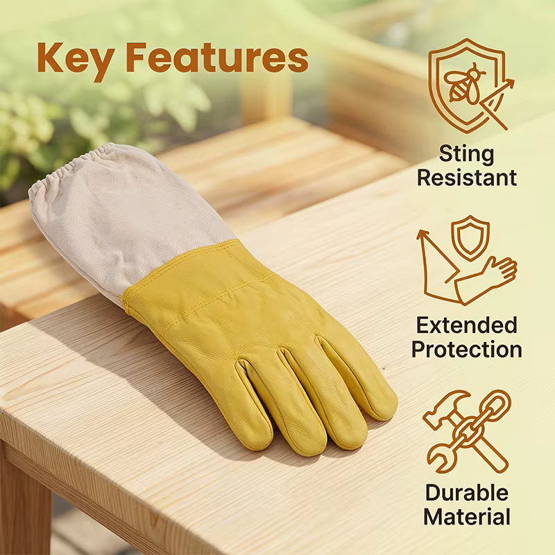 Guantes de protección largos antimordiscos para gatos y perros - imagen 4