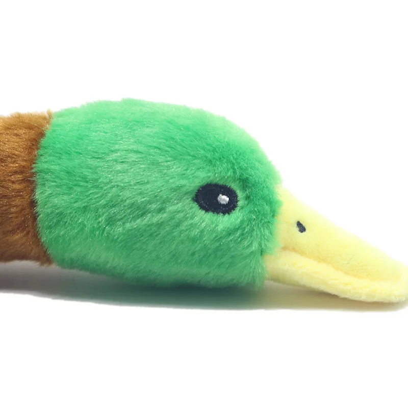 Juguete masticable de pato salvaje realista con sonido para perros - imagen 5