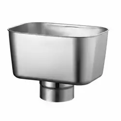 Desagüe de Techo Acero Inoxidable Alta Capacidad – Colector Cuadrado