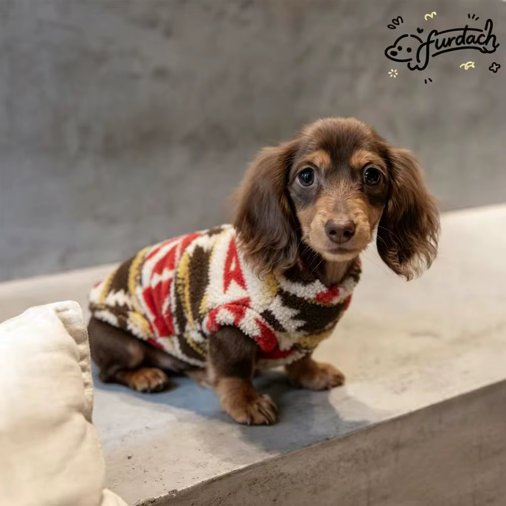 Sudadera forro polar invierno para perros salchicha Dachshund - imagen 4