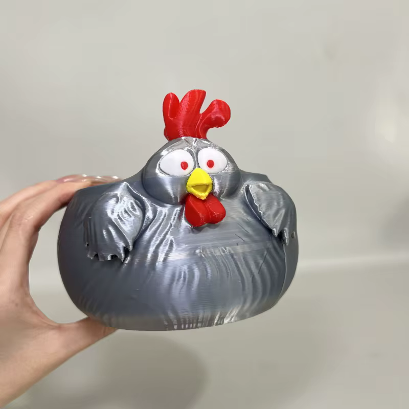 Divertido tazón para servir con forma de gallina