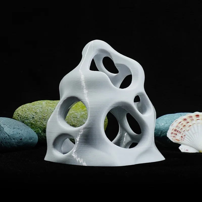 Cueva decorativa 3D para acuario – Refugio para peces y camarones tropicales - imagen 3