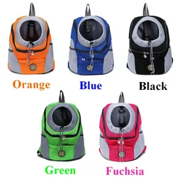 Mochila transportadora transpirable para perros y gatos con reflectantes