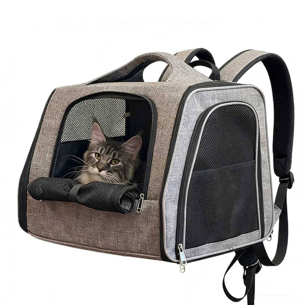 Mochila de transporte para mascotas: para gatos y perros pequeños
