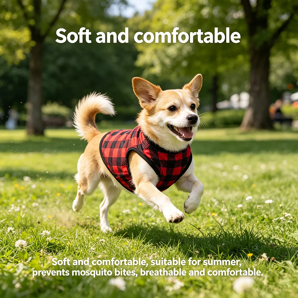 Camiseta refrescante transpirable para perros y gatos Chihuahua