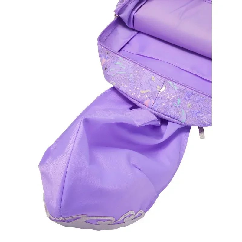 Mochila Escolar Primaria con Diseño Princesa y Lonchera Incluye